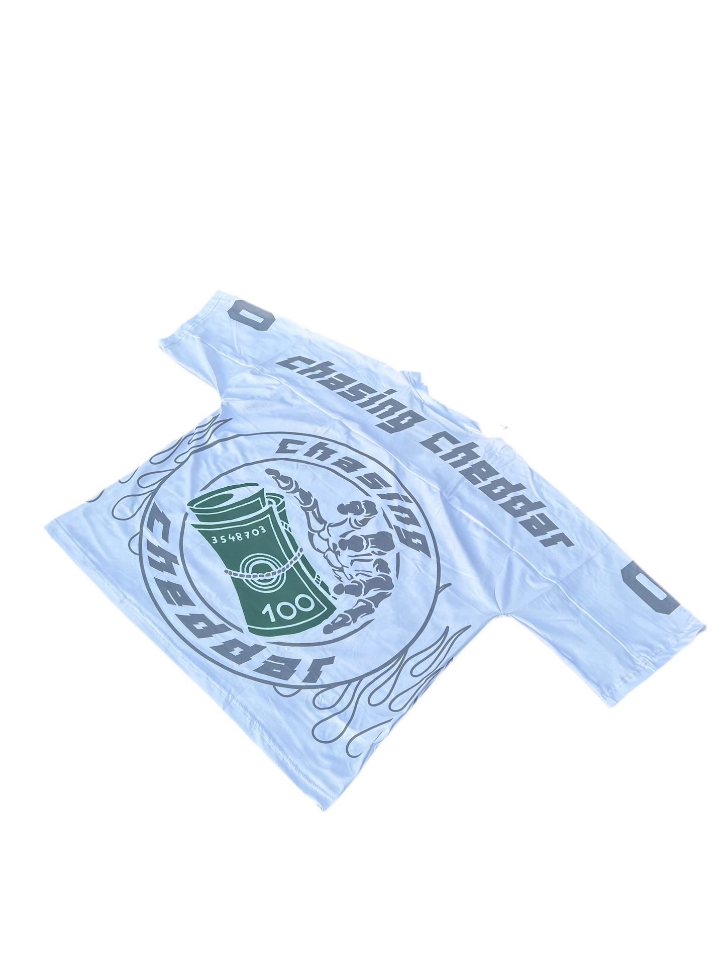 Mesh Football Jersey (White)
