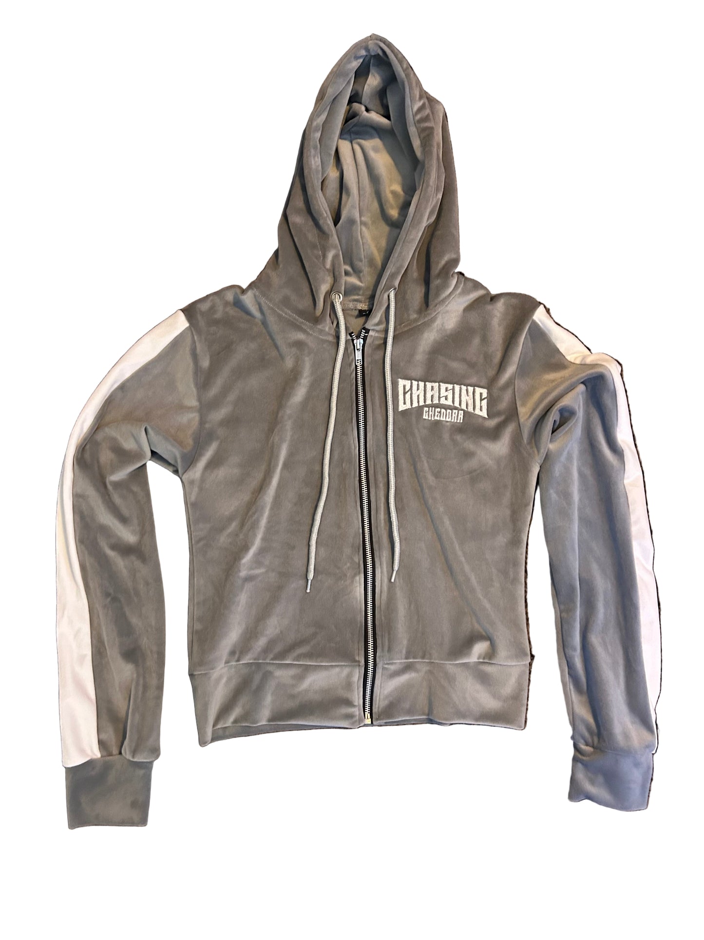 Pretty Girls Love Cheddar   2-Piece Velvet Set