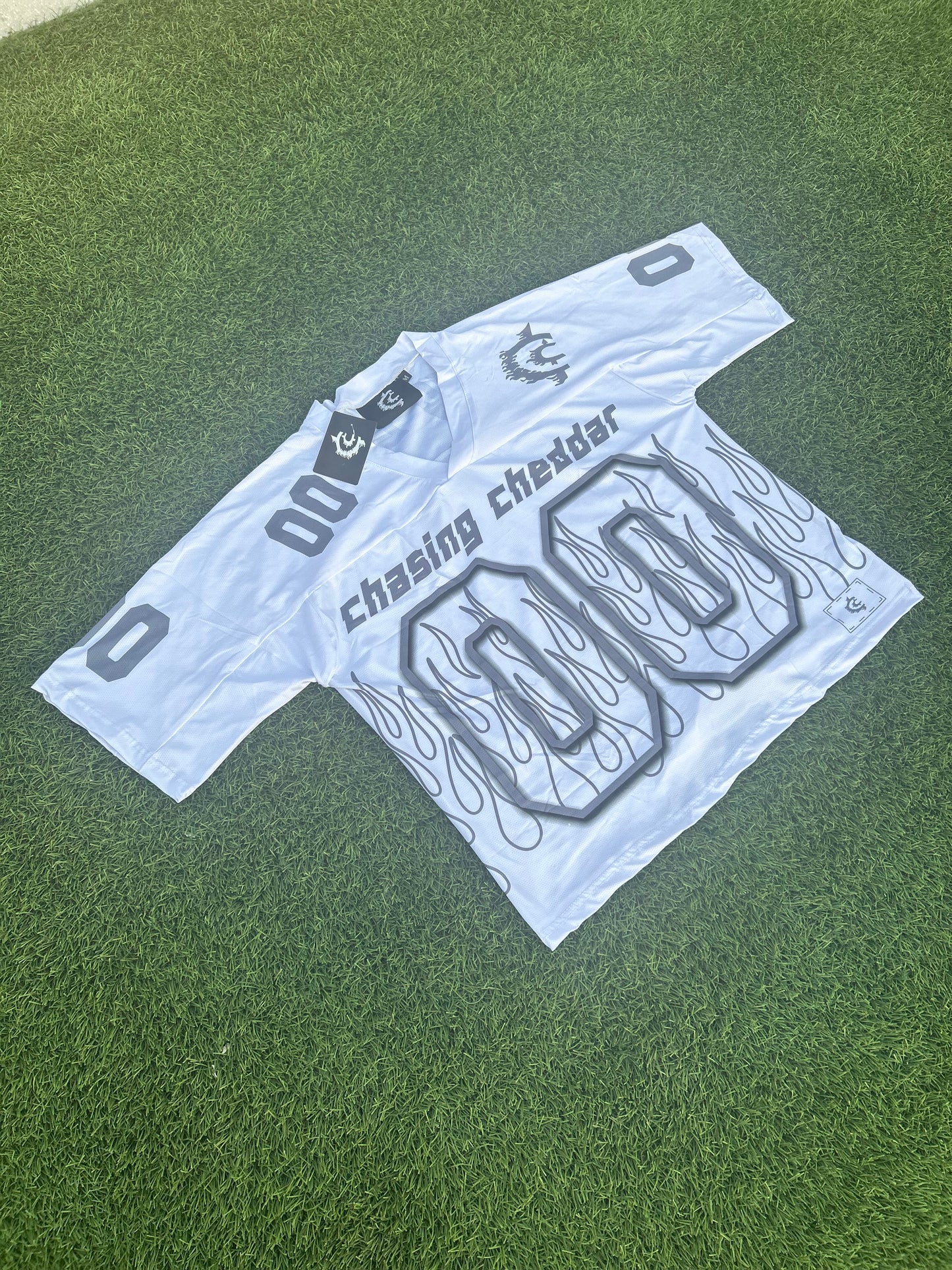 Mesh Football Jersey (White)