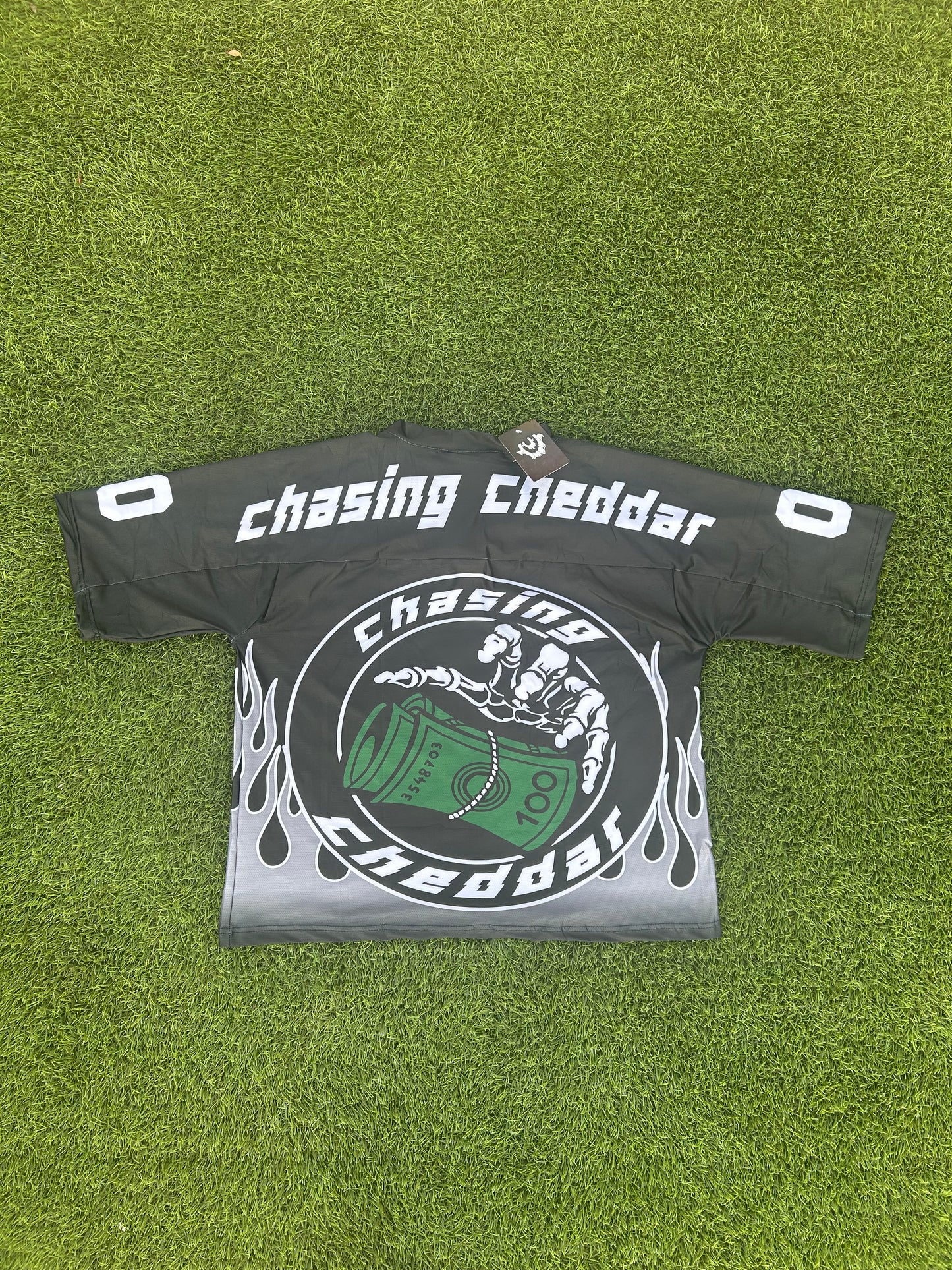 Mesh Football Jersey(Black)