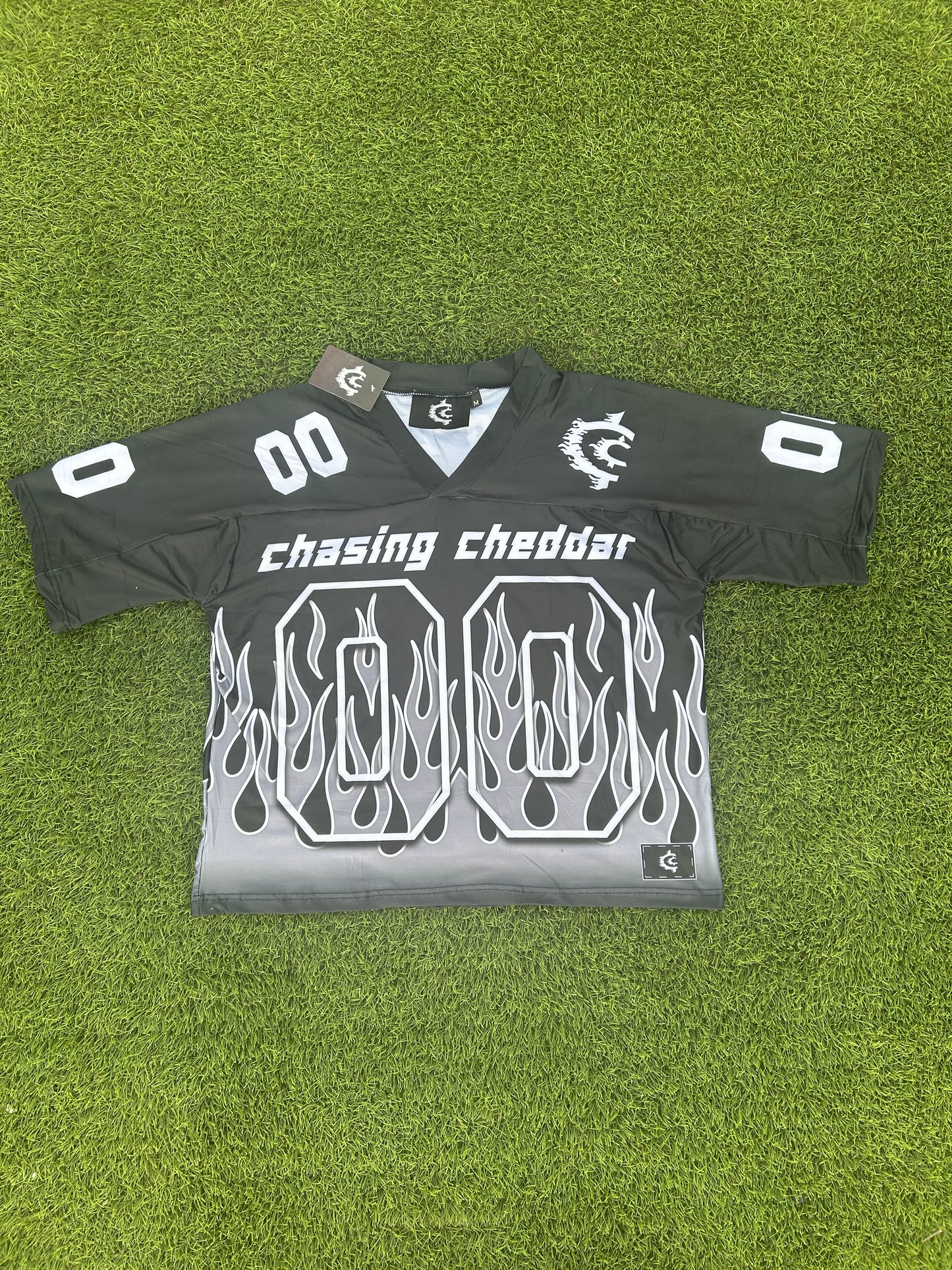Mesh Football Jersey(Black)