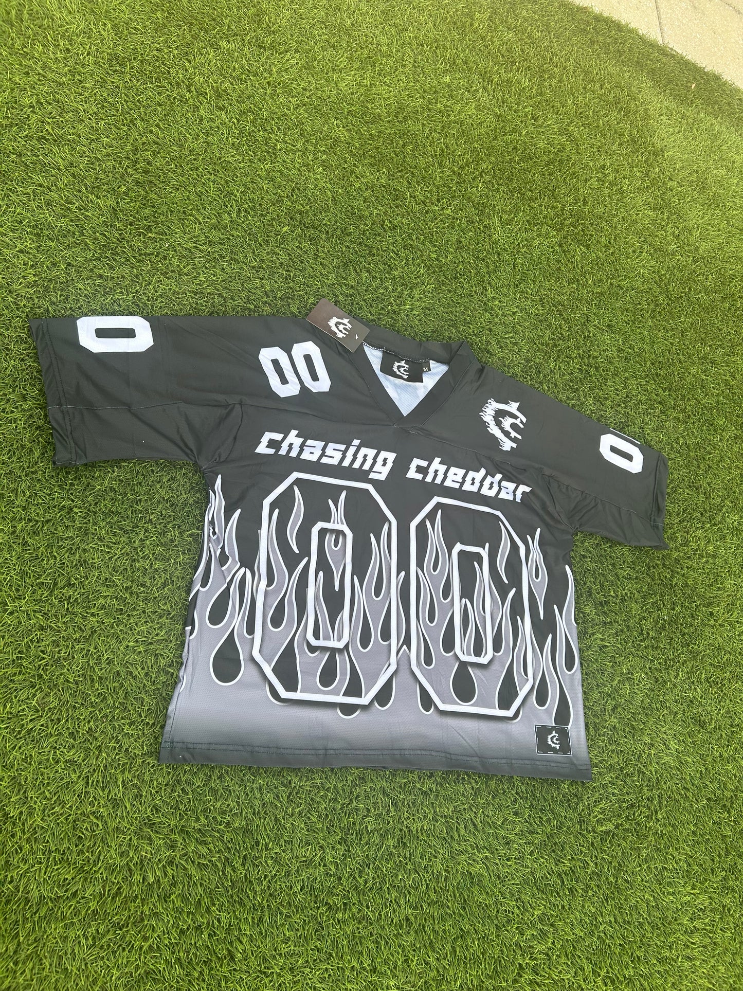 Mesh Football Jersey(Black)